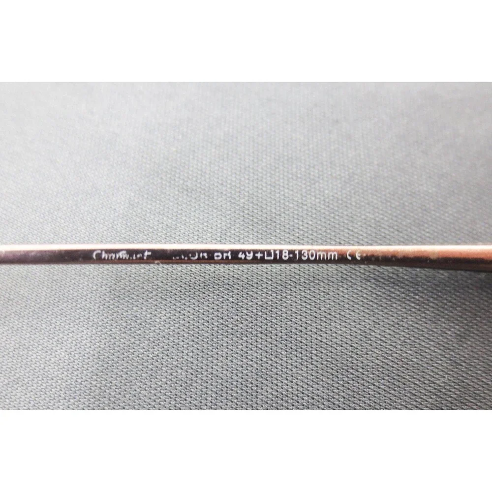Charmant CH10803 Pure Titanium Eyeglasses Bronze Oval Semi Rimless Frames